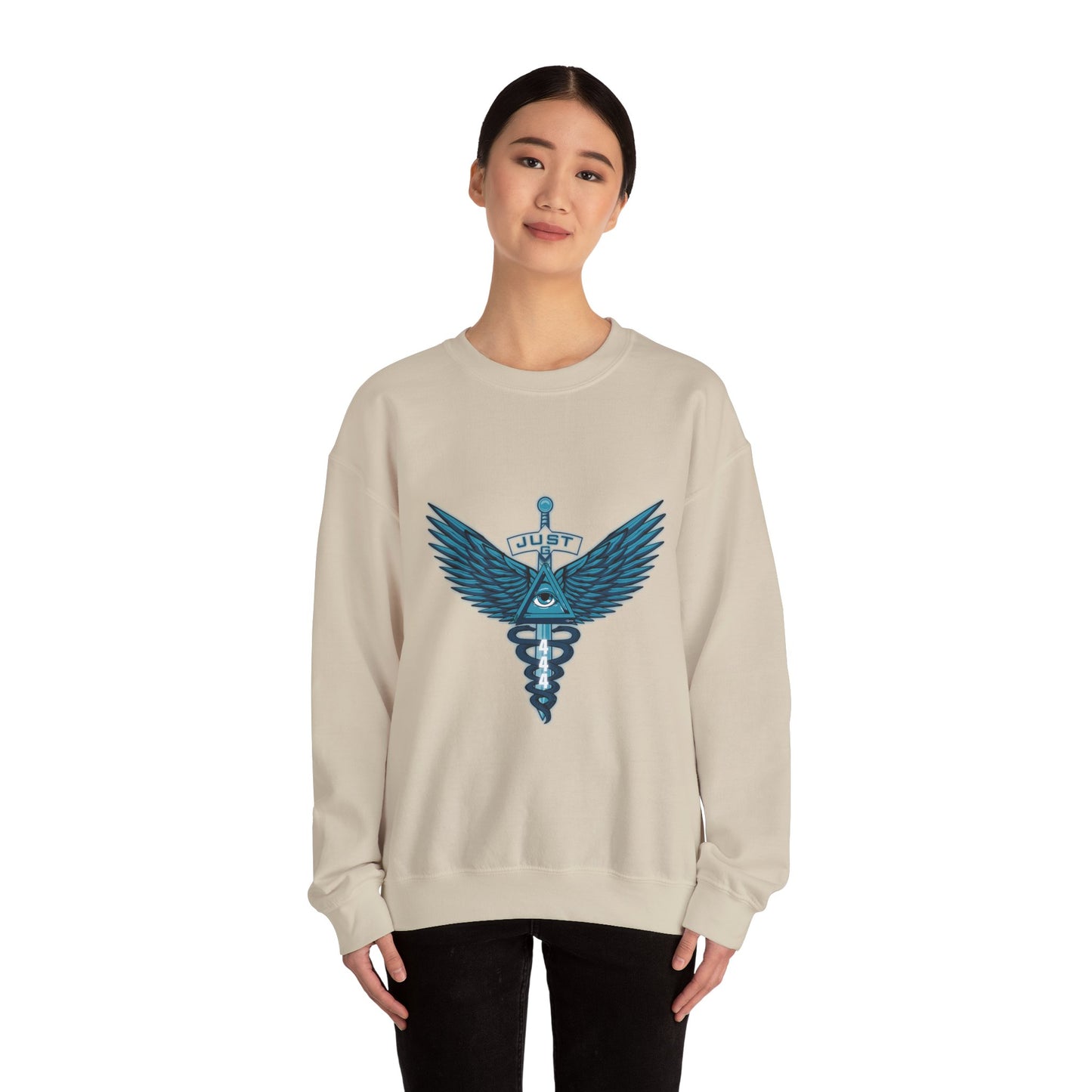 JUST G "444" Unisex Crewneck Sweatshirt