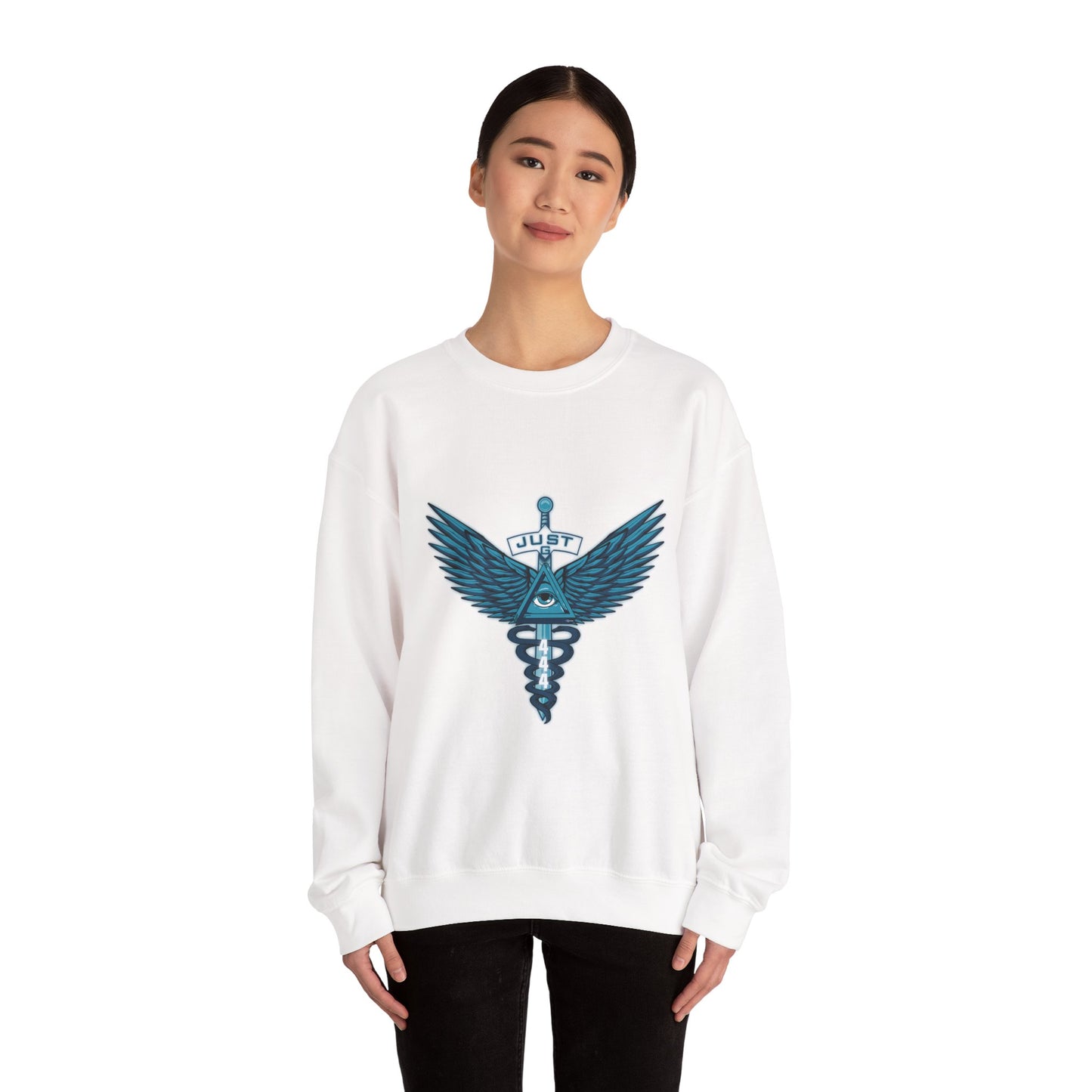 JUST G "444" Unisex Crewneck Sweatshirt