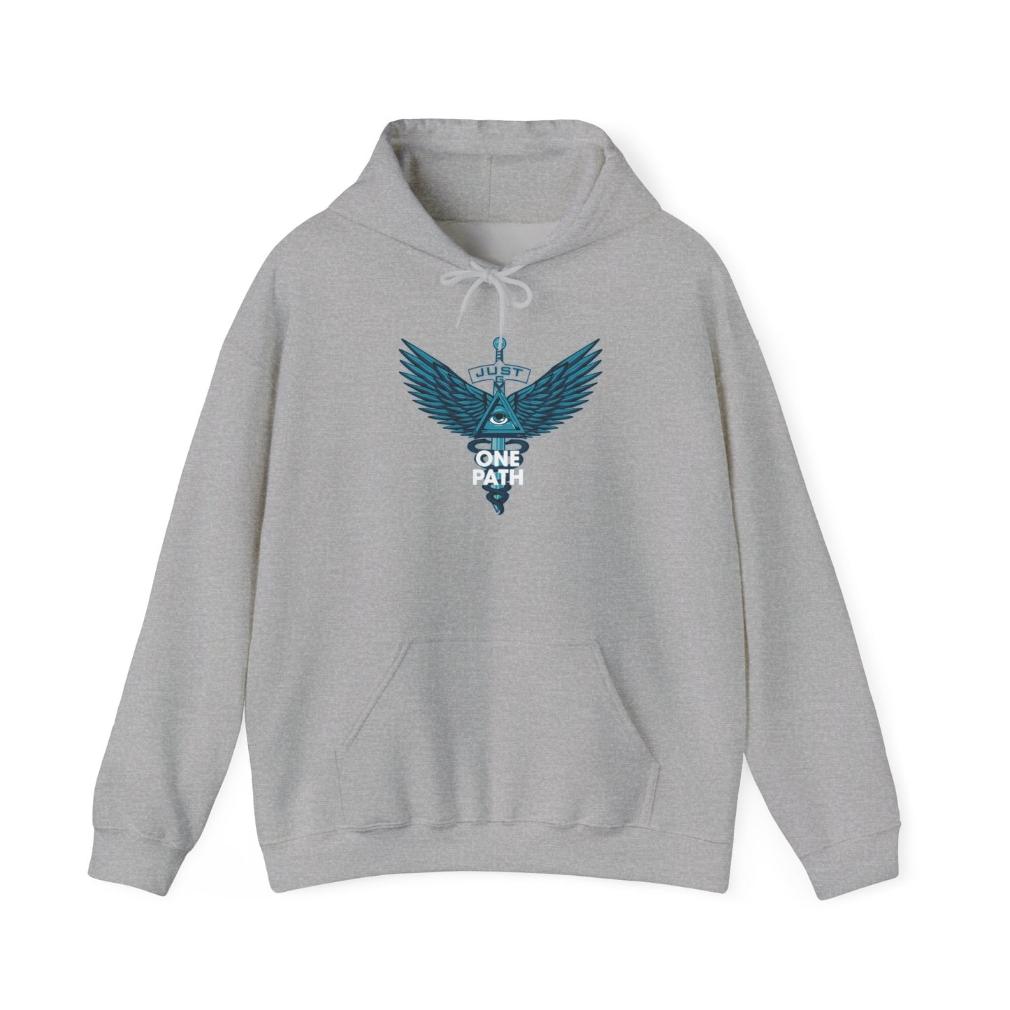 Just-G One Path Unisex Hoodie | Soft Warm Layer