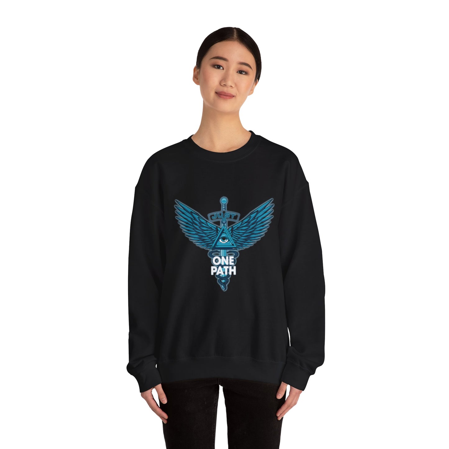 JUST G “One Path” Unisex Crewneck-- Follow Your Calling