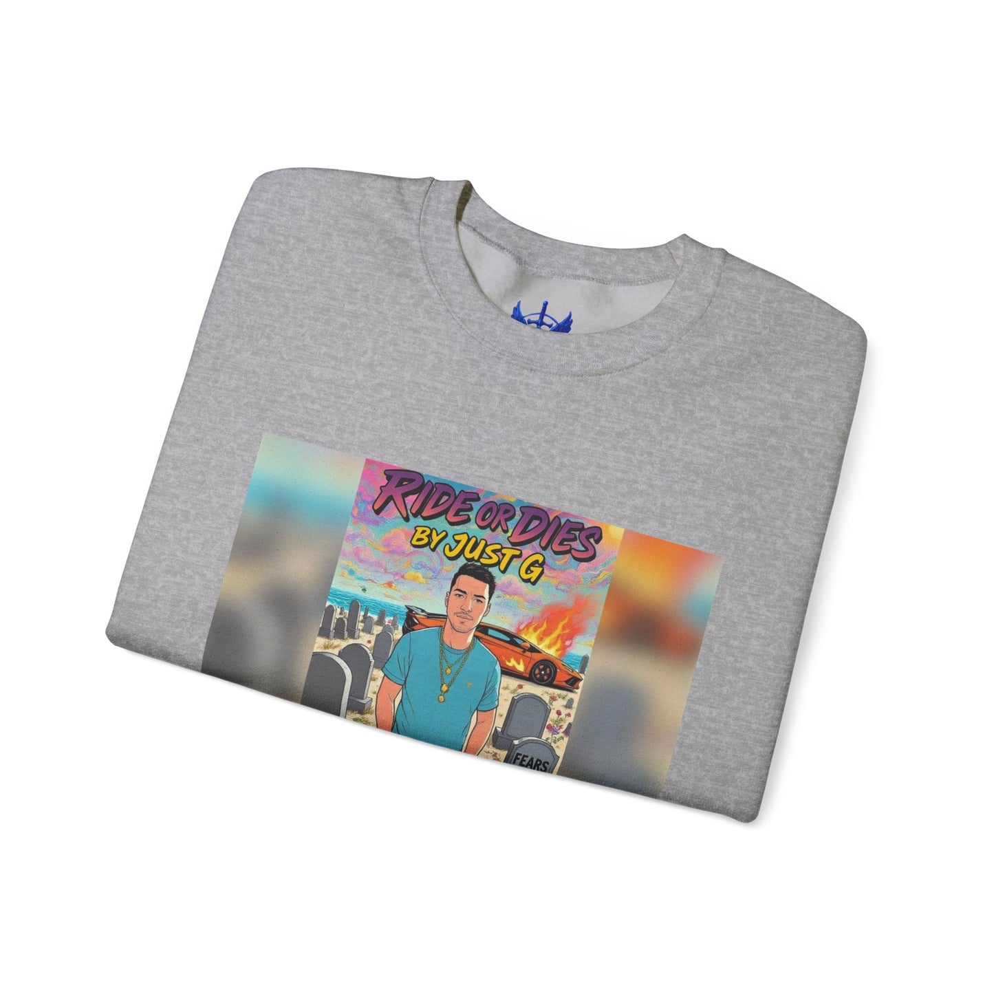 JUST G “RIDE OR DIES” Limited Edition Crewneck