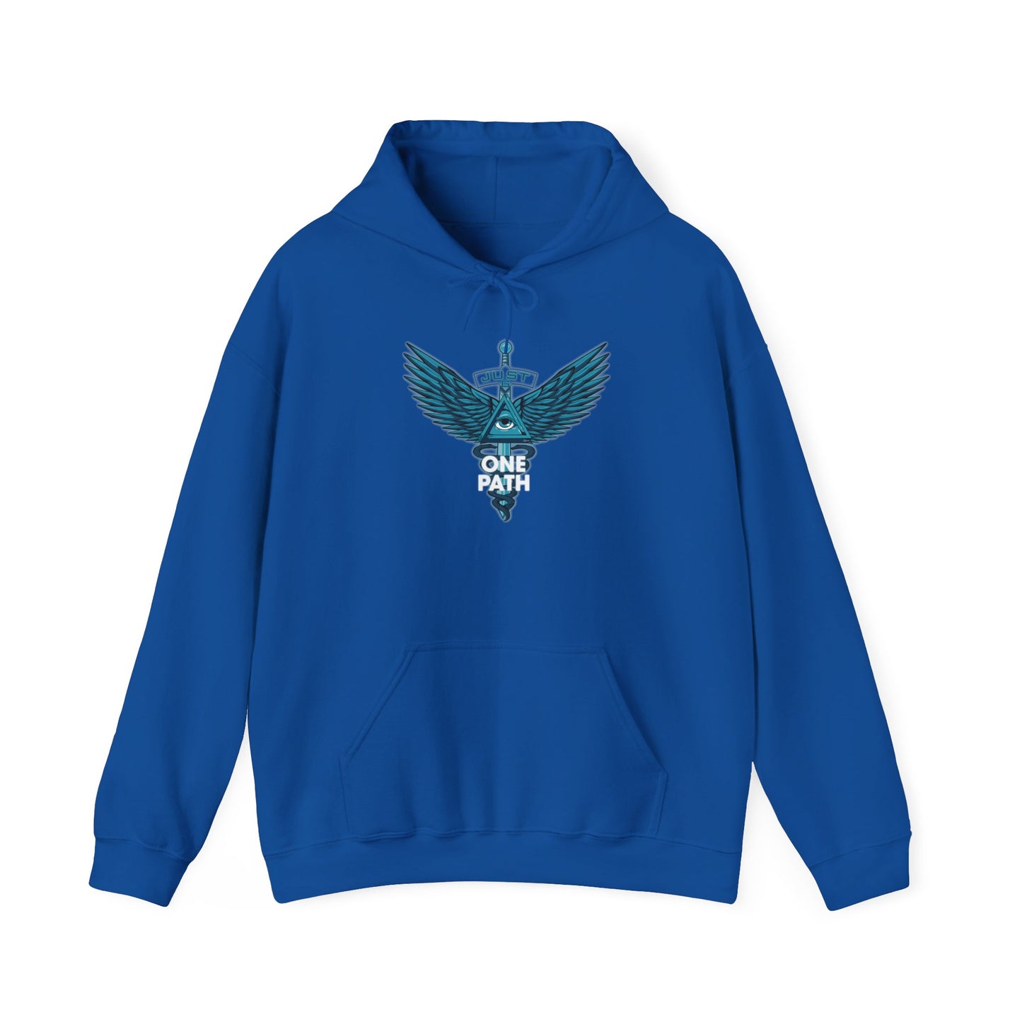 Just-G One Path Unisex Hoodie | Soft Warm Layer