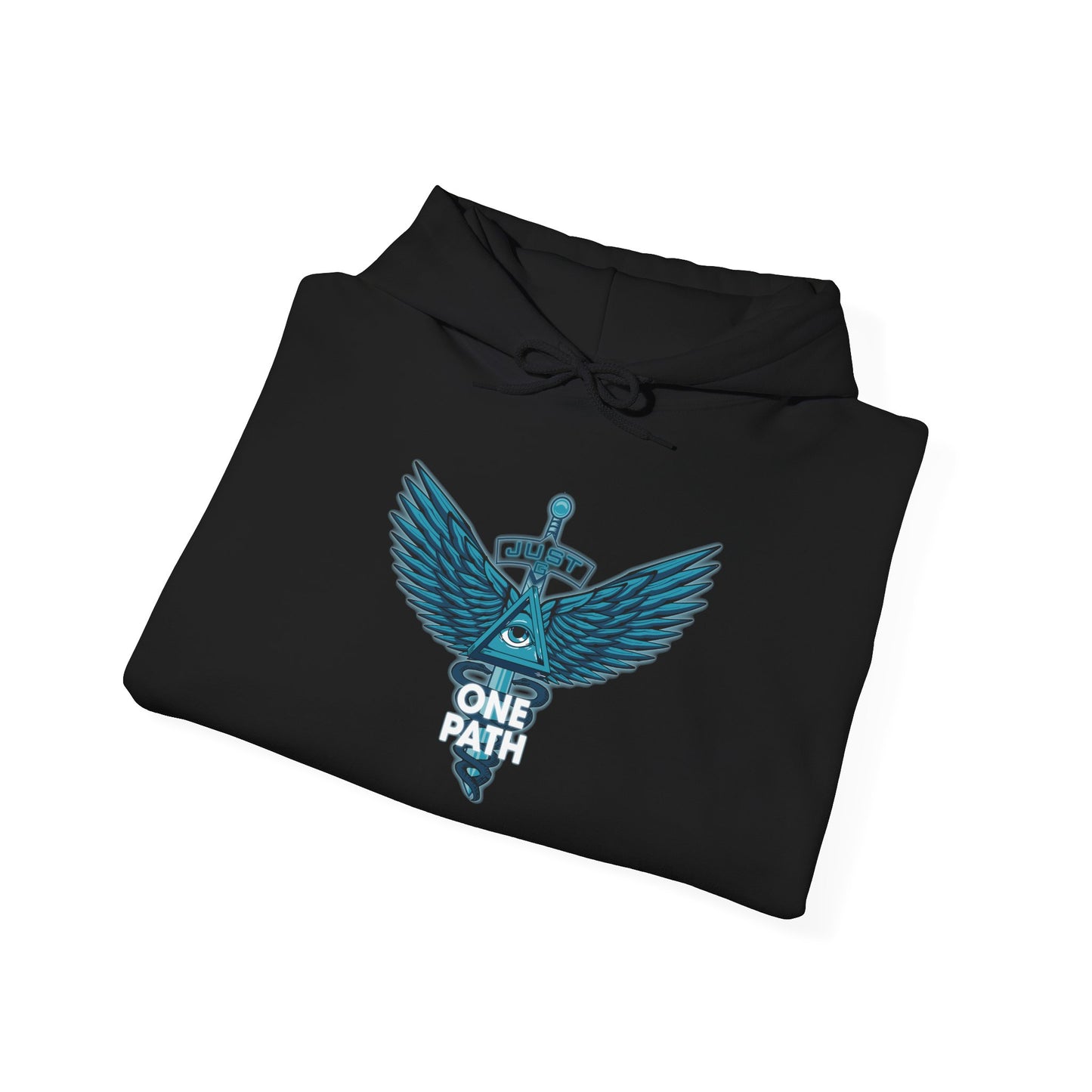 Just-G One Path Unisex Hoodie | Soft Warm Layer