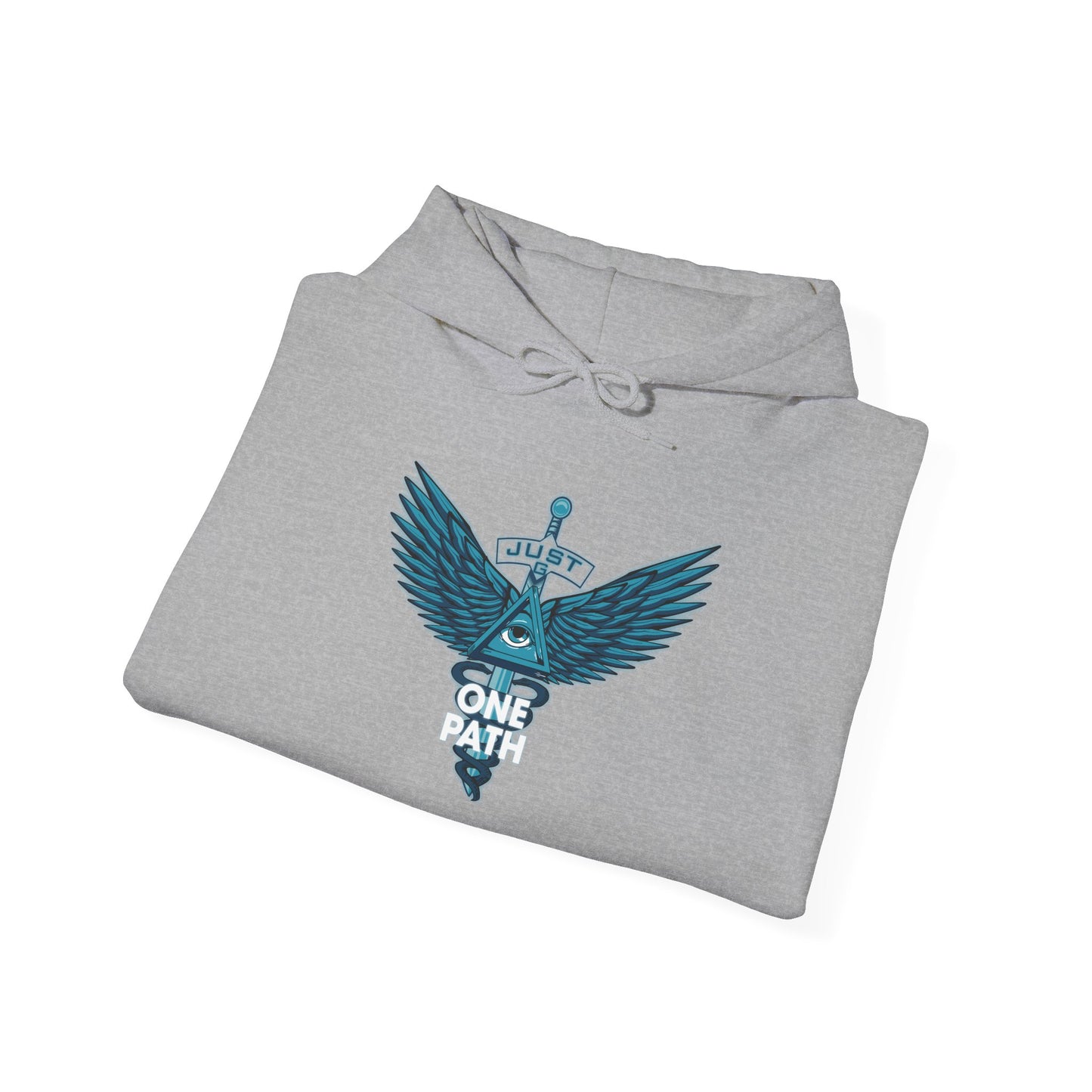 Just-G One Path Unisex Hoodie | Soft Warm Layer
