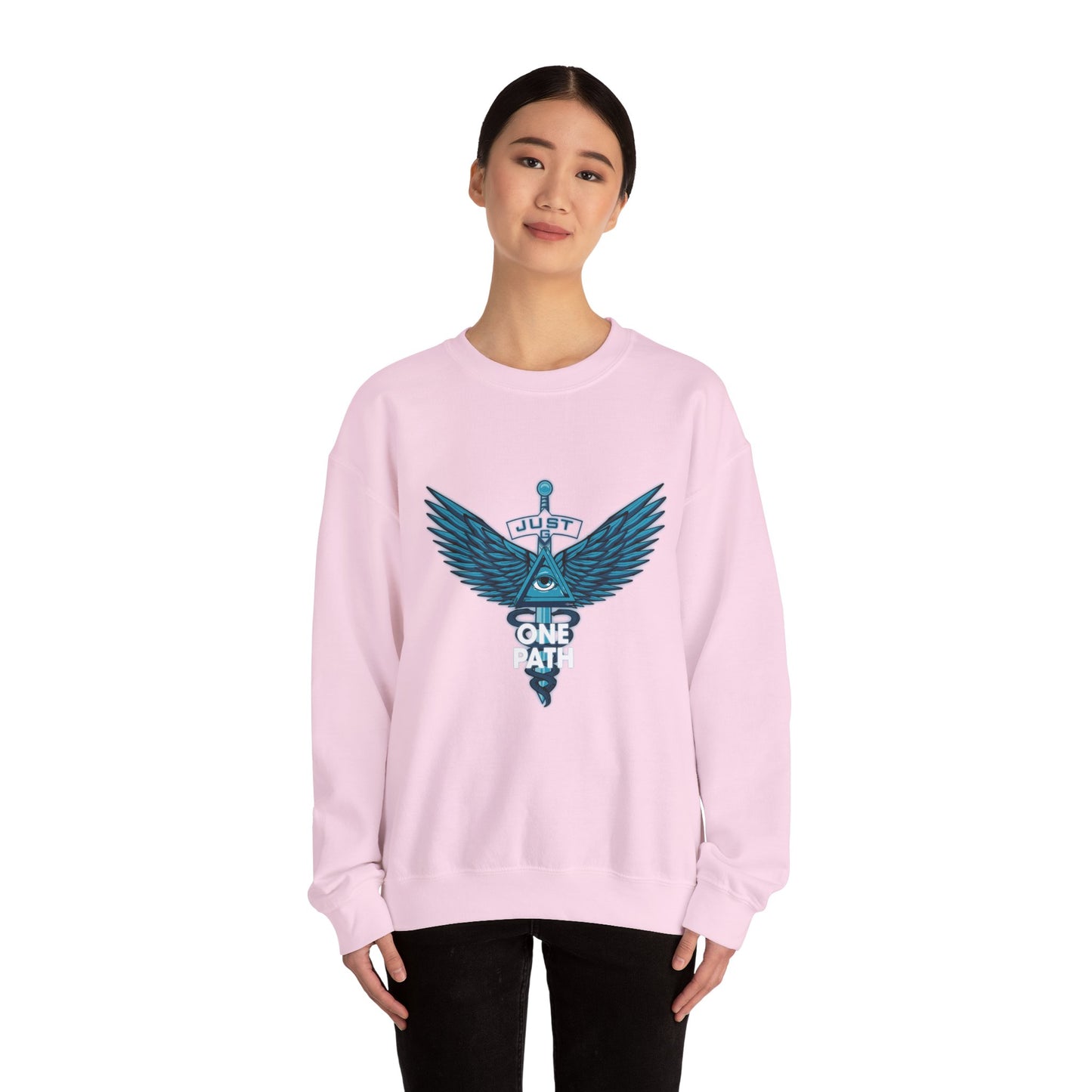 JUST G “One Path” Unisex Crewneck-- Follow Your Calling