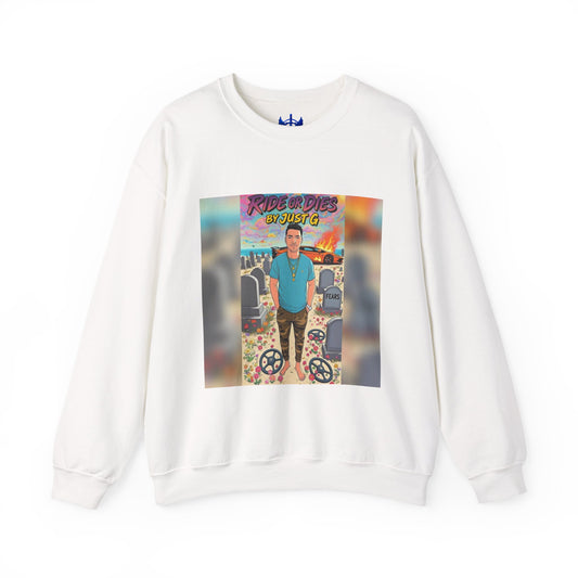 JUST G “RIDE OR DIES” Limited Edition Crewneck