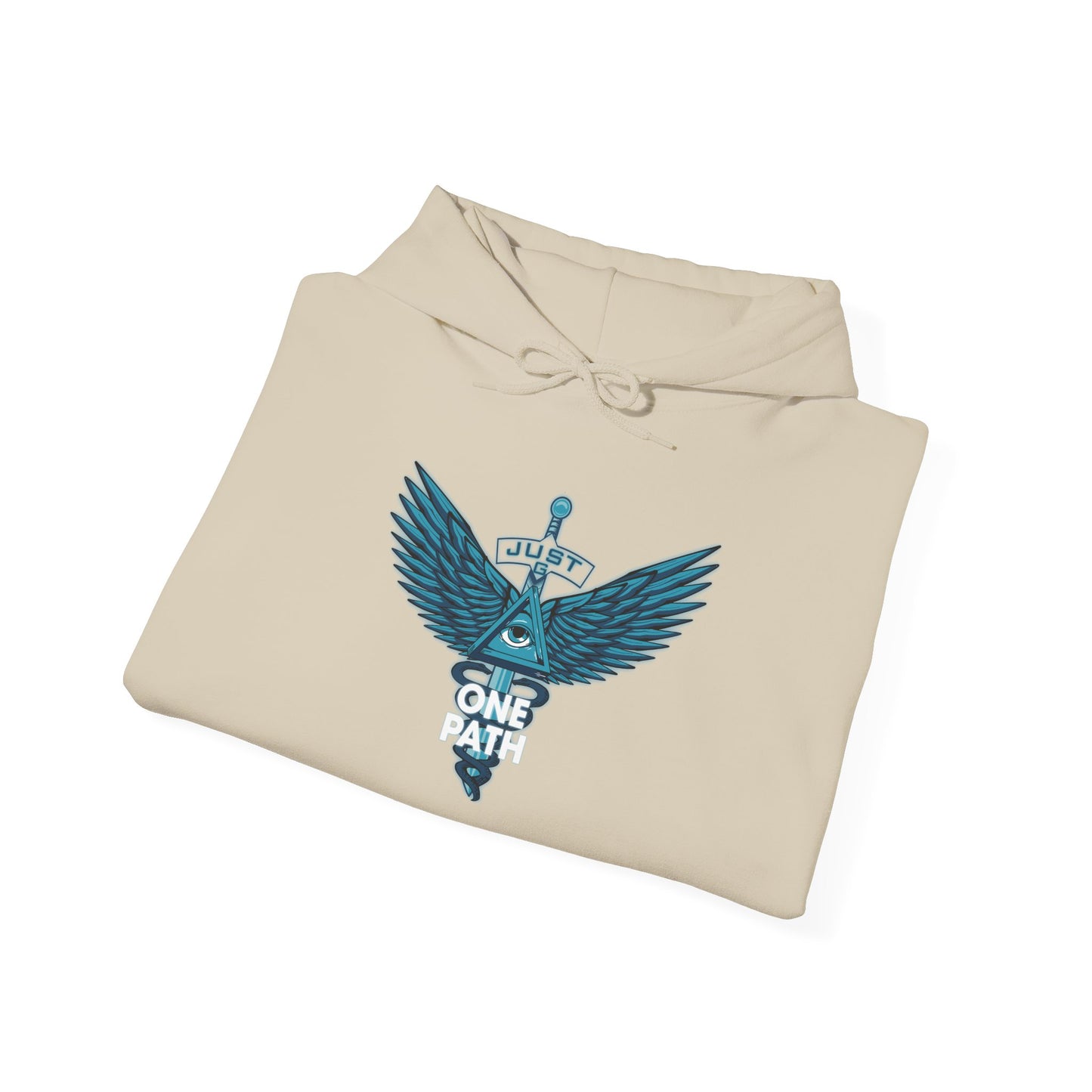 Just-G One Path Unisex Hoodie | Soft Warm Layer