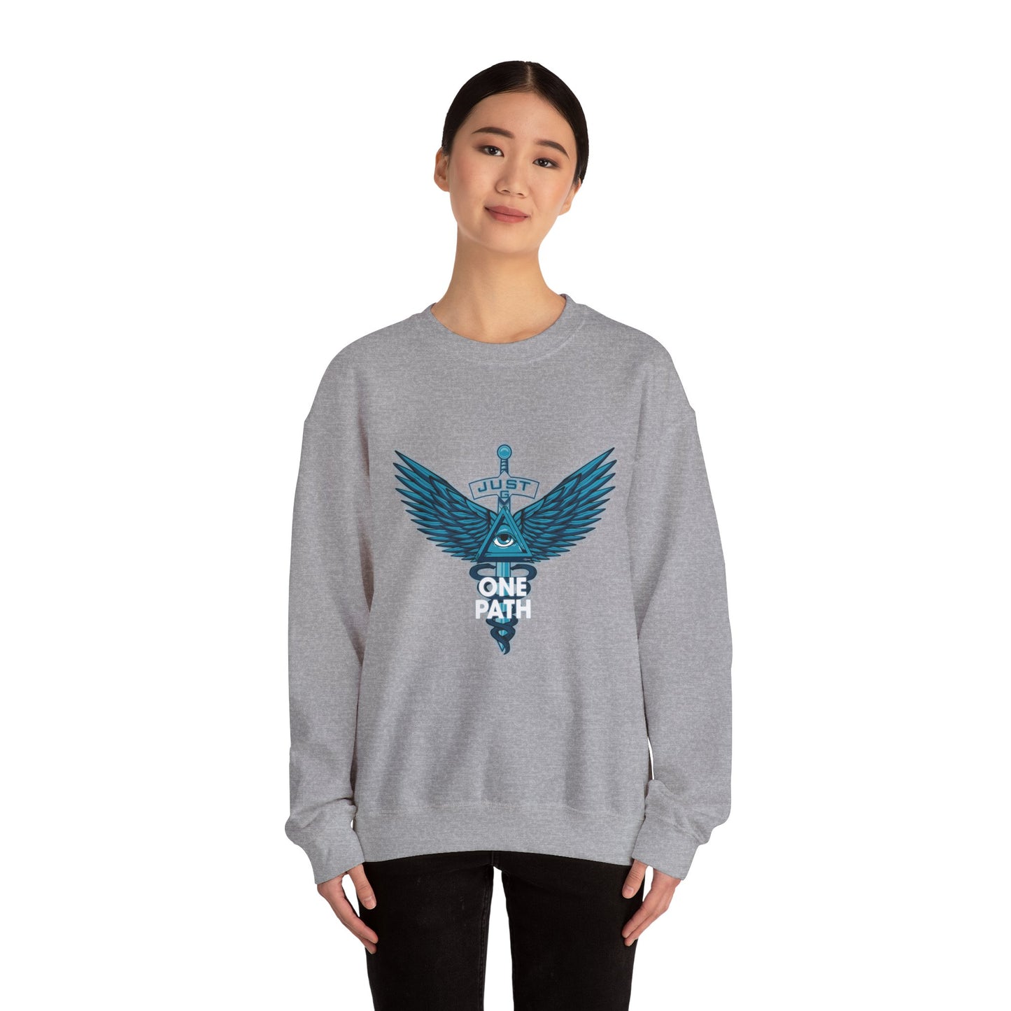 JUST G “One Path” Unisex Crewneck-- Follow Your Calling