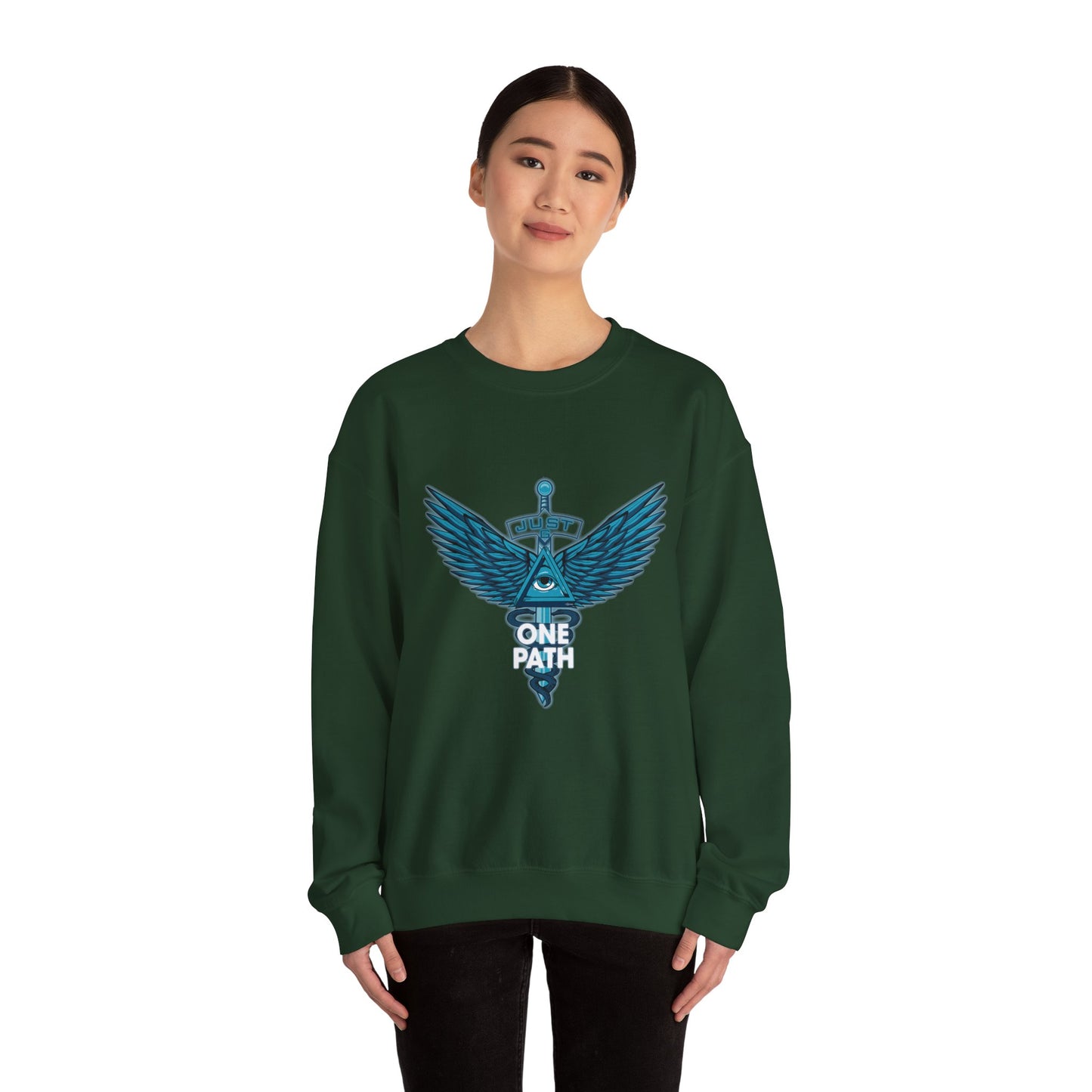 JUST G “One Path” Unisex Crewneck-- Follow Your Calling