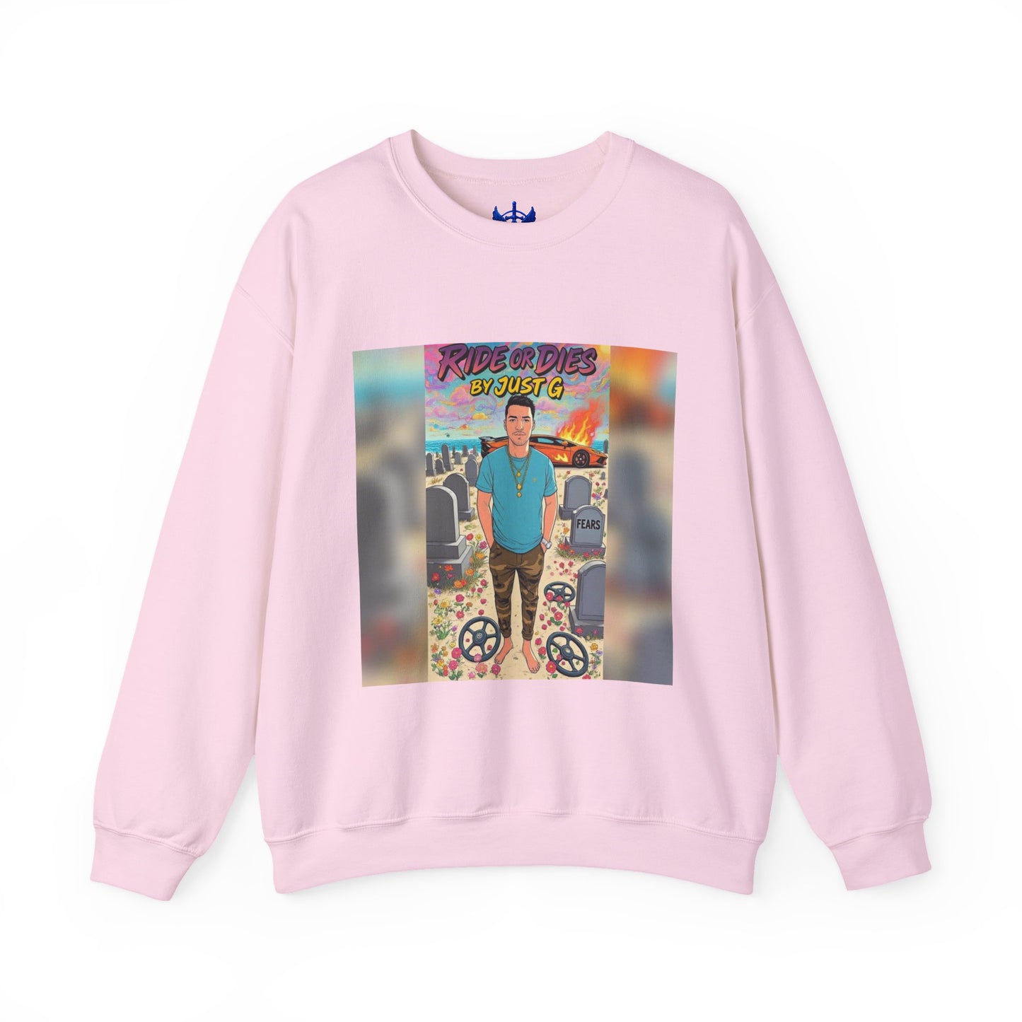 JUST G “RIDE OR DIES” Limited Edition Crewneck