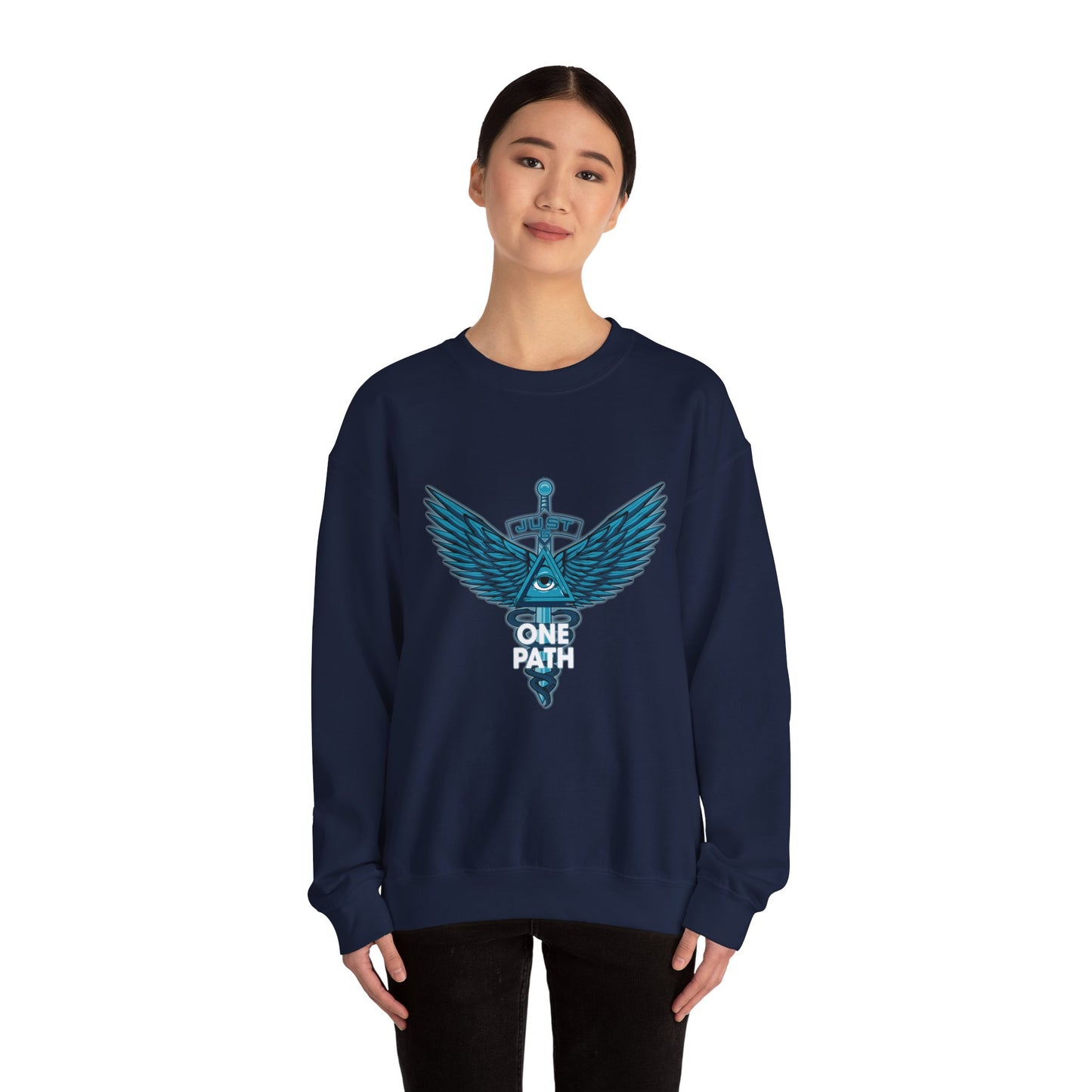 JUST G “One Path” Unisex Crewneck-- Follow Your Calling