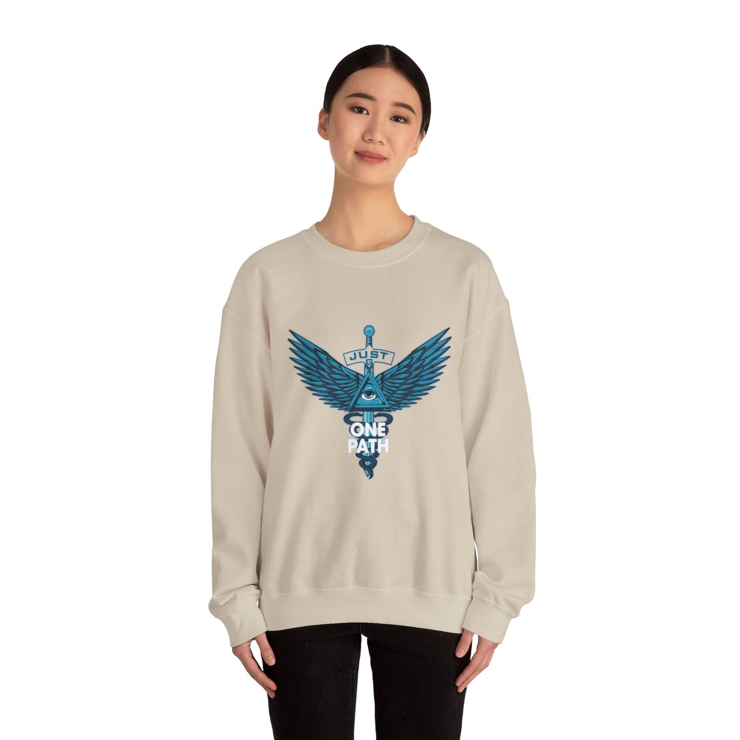 JUST G “One Path” Unisex Crewneck-- Follow Your Calling
