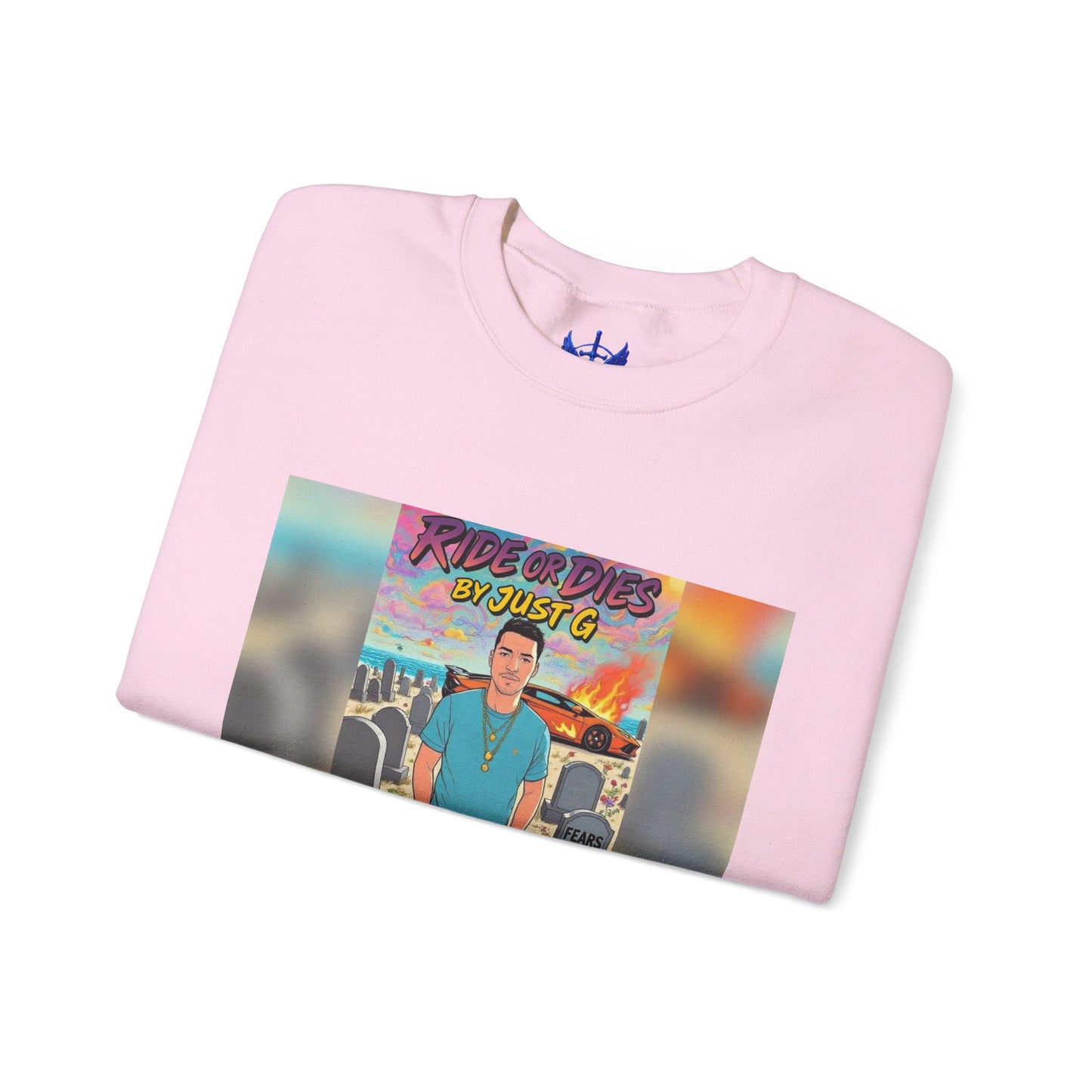 JUST G “RIDE OR DIES” Limited Edition Crewneck
