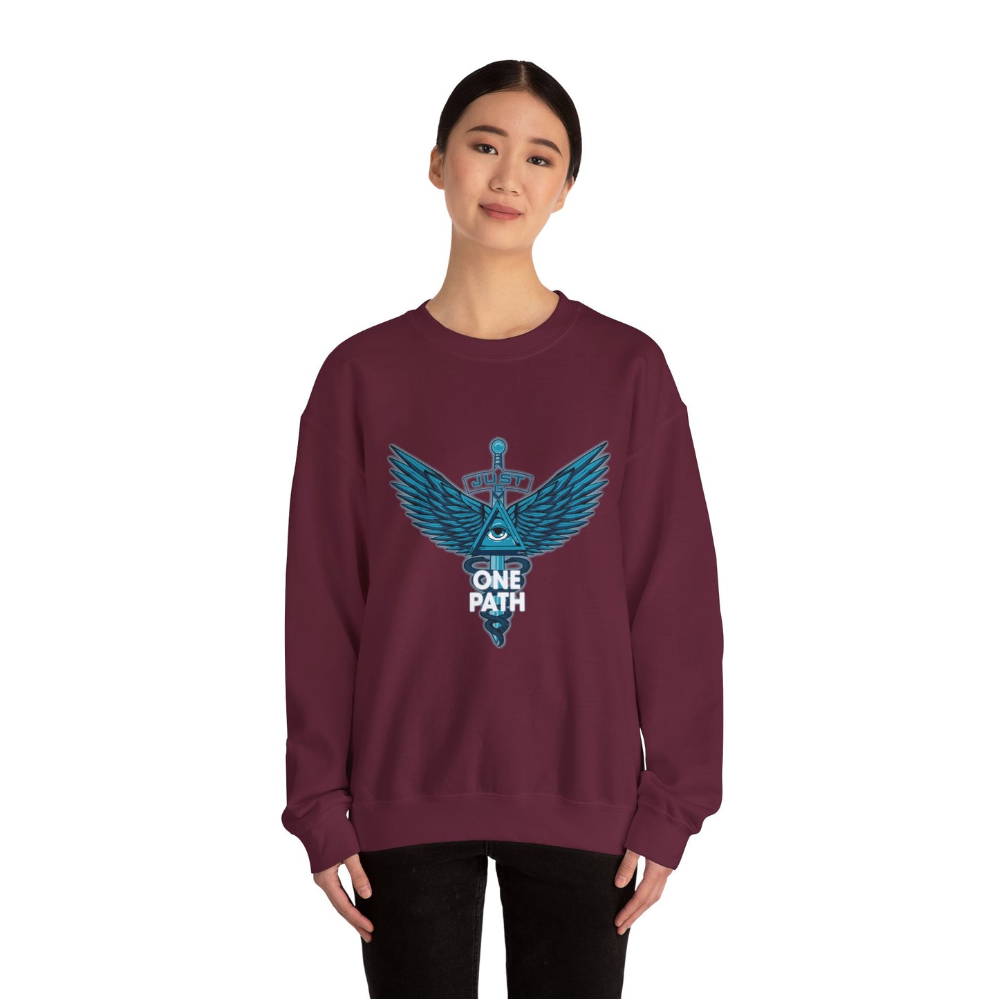 JUST G “One Path” Unisex Crewneck-- Follow Your Calling