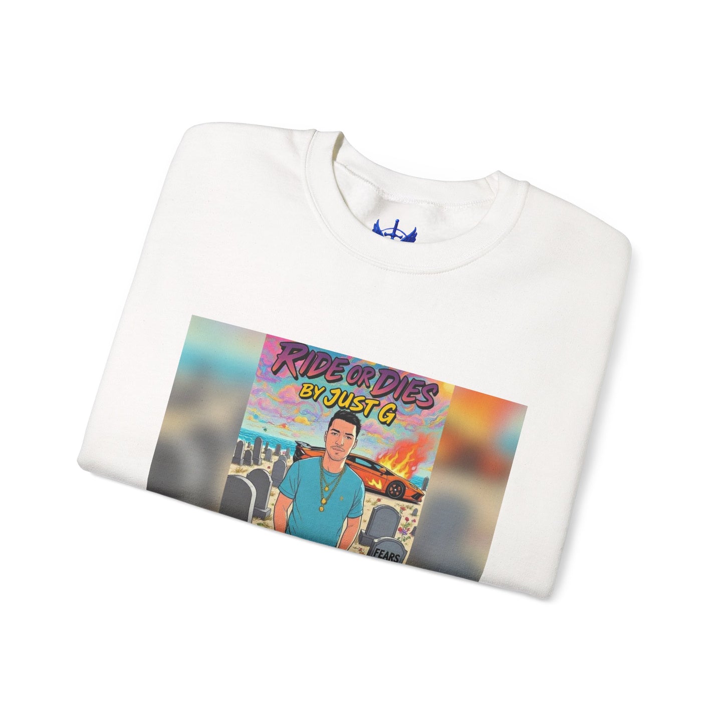 JUST G “RIDE OR DIES” Limited Edition Crewneck